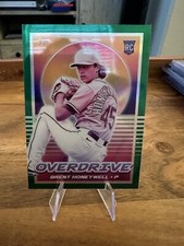 2021 Panini Chronicles - Overdrive Green #25 Brent Honeywell /75 (RC) Tampa Bay