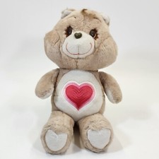 Care Bears Tenderheart Bear Plush 16" Vintage 1983 Kenner Stuffed Animal