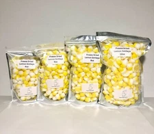 Freeze Dried Candy Lemon Smiley Tart Candy *Pick Size* Made Fresh