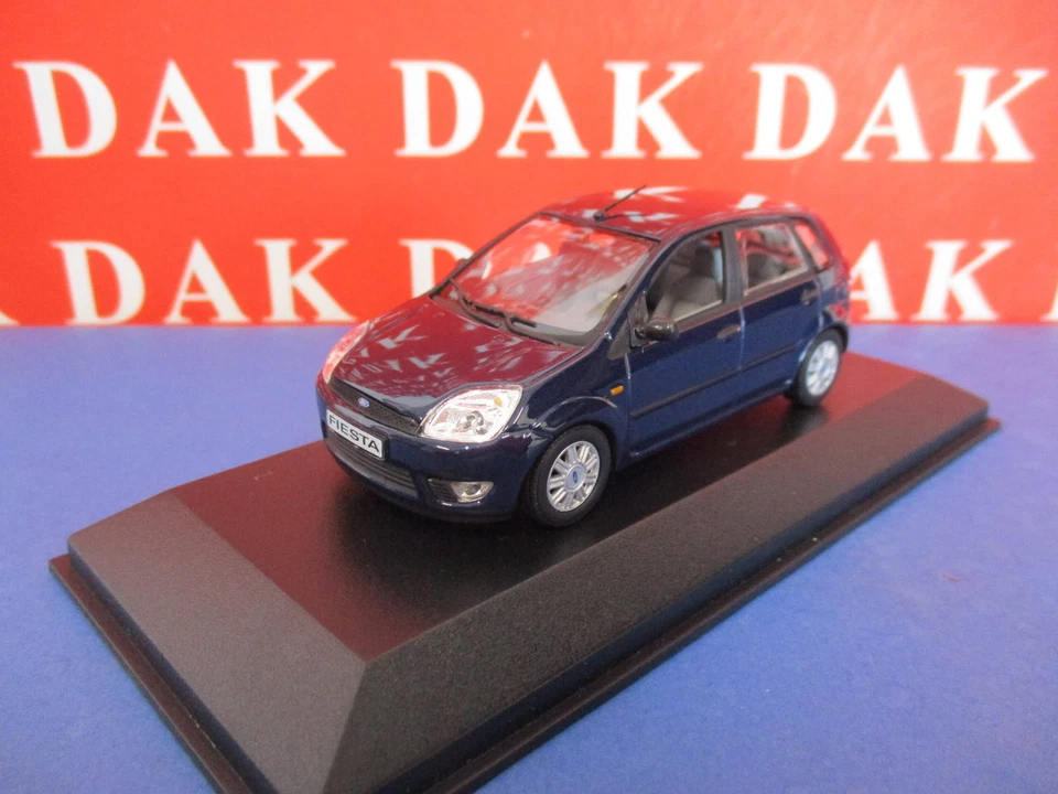 Die cast 1/43 Modellino Auto Ford Fiesta MK.V 5 porte Blue M. 2002 - Immagine 2 di 4