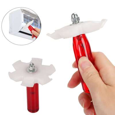 #ad Air Conditioner Fin Comb Radiator Condenser Fin Comb Cleaner Brush Repair $5.93