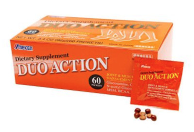 Umeken Duo Action (60 packs) Help Joint, Muscle -Glucosamine, Chondroitin, Herb 