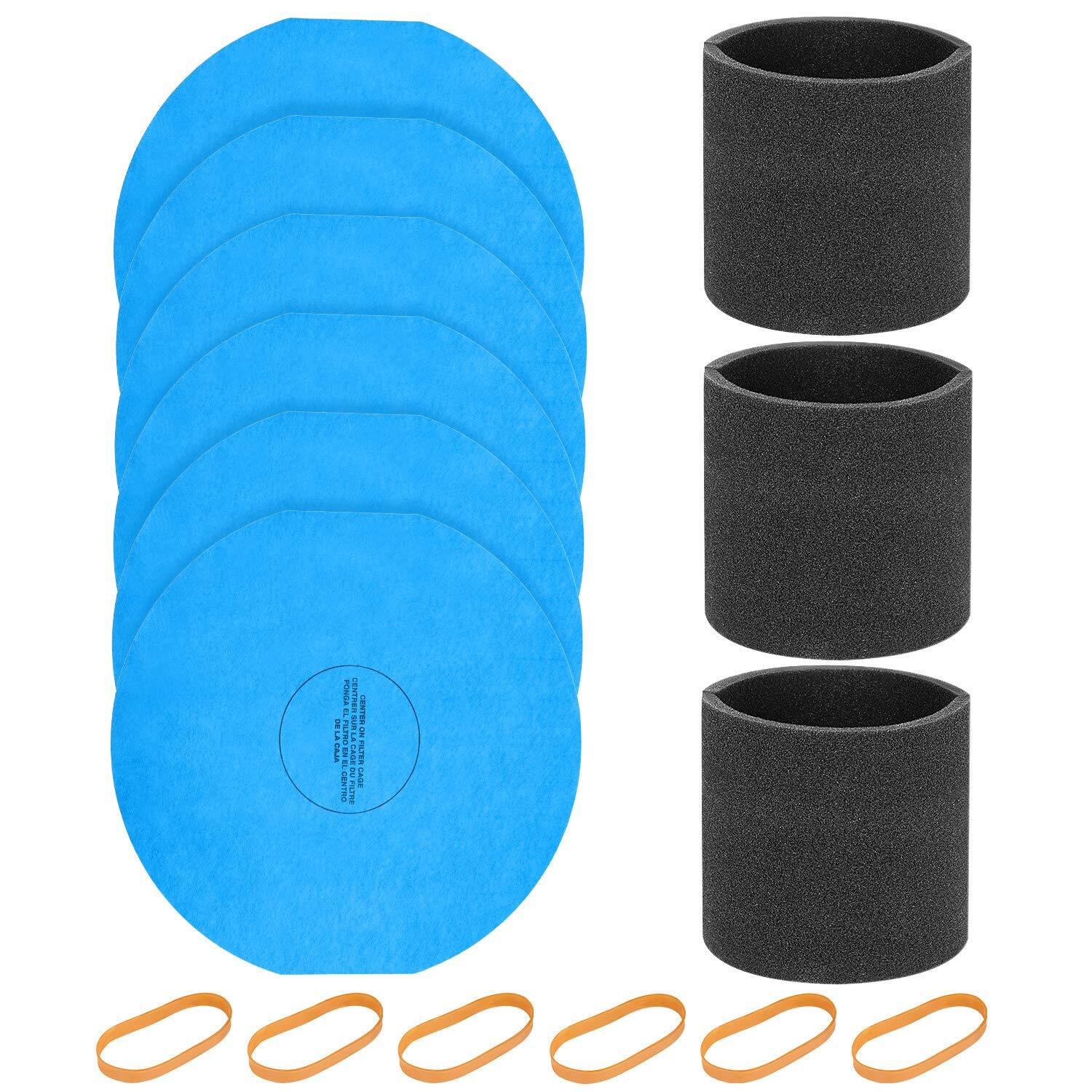3 Pack 90585 Foam Sleeve Filter Replacements for including 6 Dry Filters and ...