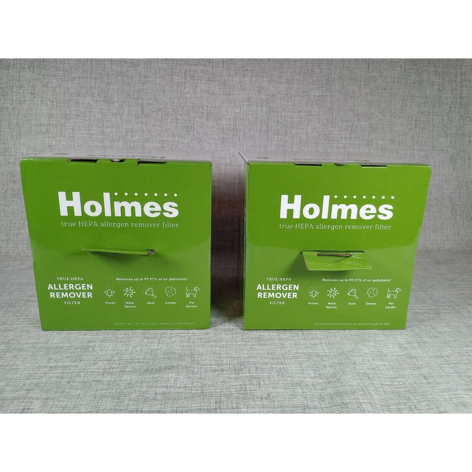 NEW (2 pack) Holmes True HEPA J Filter Allergen Air Removal HAP360 0.3