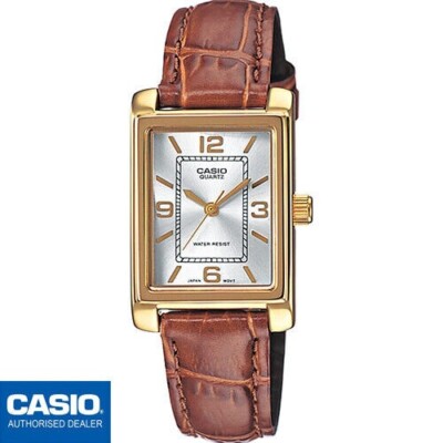 CASIO LTP-1234PGL-7AEG LTP-1234PGL-7 Casio Tank CASIO Collection MUJER Cuero