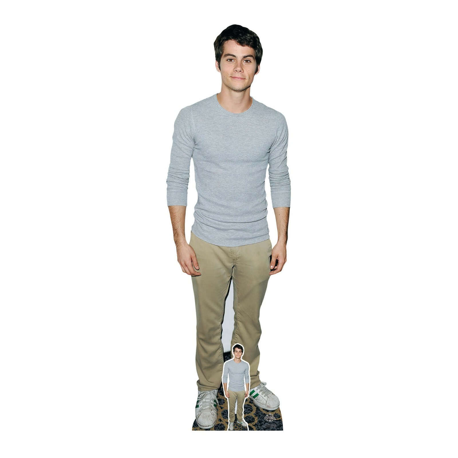 Dylan O'Brien Grey Shirt Lifesize and Mini Cardboard Cutout / Standee / Standup