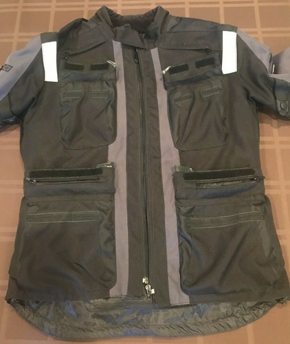 SEDICI #16 BLACK ACS MOTORCYCLE JACKET 