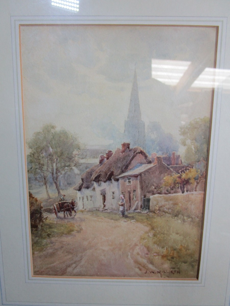Beautiful Vintage Original Watercolour James W Milliken | eBay UK