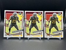 2023 Panini Donruss Football Darrick Forrest Jr. Base #296 Commanders Lot Of 3