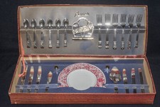 Vintage Banner's Metaltone Junior Tableware Play Set 24 Piece Service for 6