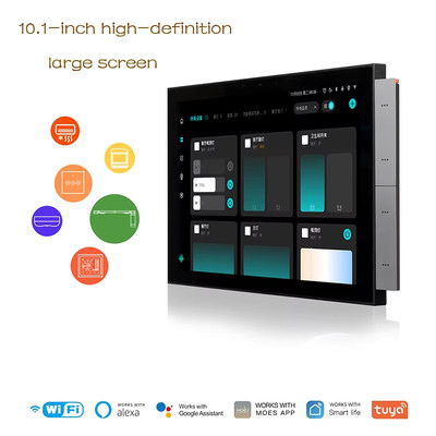 Tuya Smart Home Control Panel Max 10.1Inch Touch Screen with Bluetooth Zigbee Ga