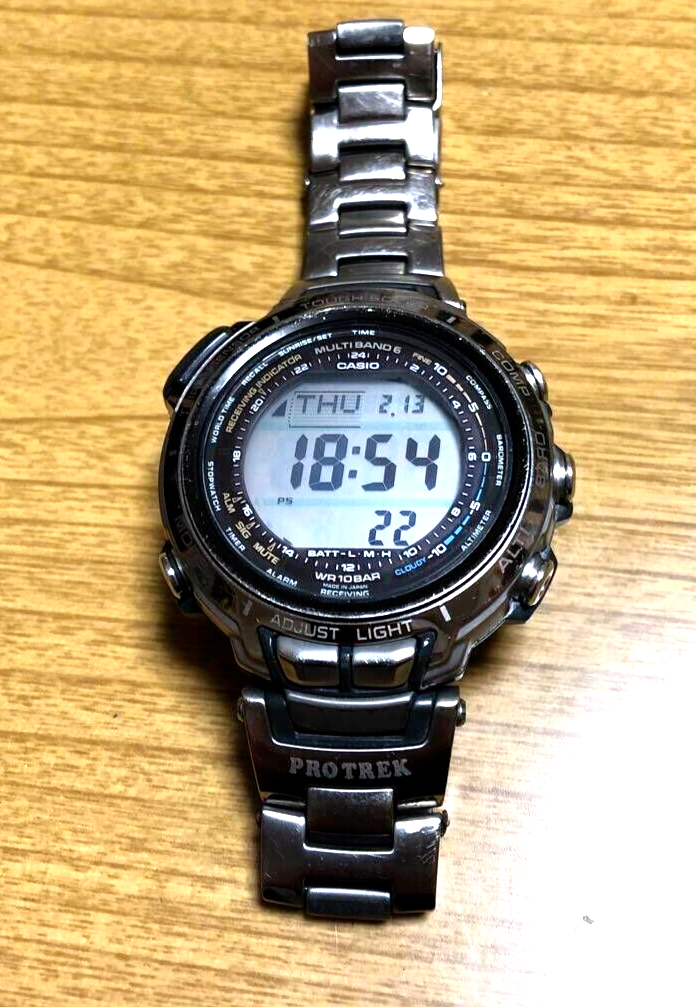 CASIO PROTREK PRX-2000T Manaslu Tough Solar Radio Men's CASIO PROTREK PRX-2000T Manaslu Tough Solar Radio Men's