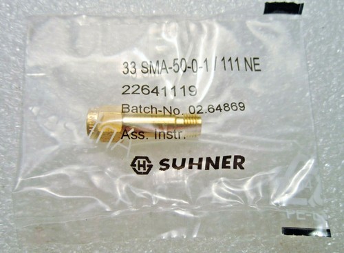 Suhner 65SMA50-0-12/133 Chiusura 50 Ohm DC - 3 GHz - Foto 2