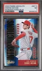 🔥2020 Panini Absolute MLB #INT13 Shohei Ohtani Introductions-Blue PSA 7