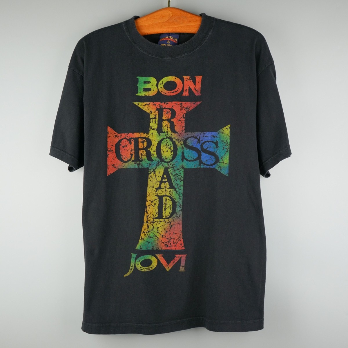 Vintage 1994 Bon Jovi T-Shirt Cross Road Tour | eBay Vintage 1994 Bon Jovi T-Shirt Cross Road Tour | eBay