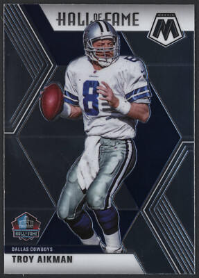2020 Panini Mosaic #290 Troy Aikman Cowboys HOF