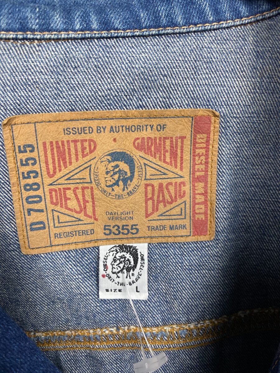 Diesel Stars Series Vintage Mens Denim Jacket Size L | eBay Diesel Stars Series Vintage Mens Denim Jacket Size L | eBay