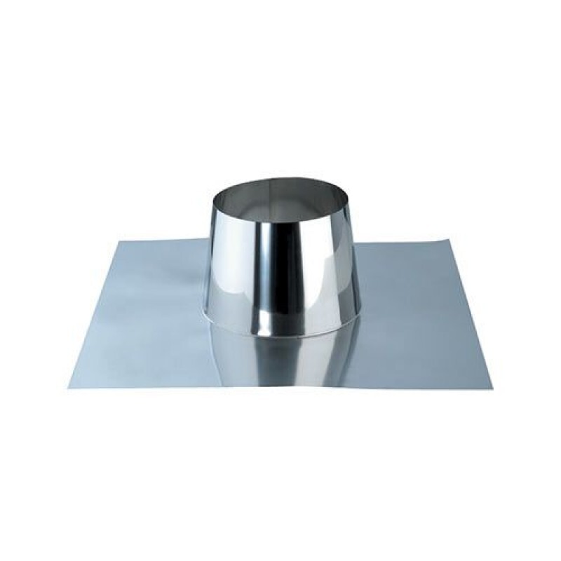 Tuyau isolé toit plat 190 mm pour conduit de poêle et évacuation fumée