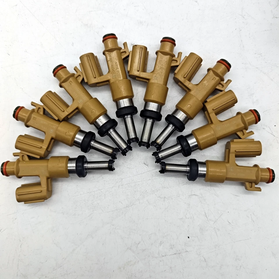 8X DENSO Fuel Injectors 23250-0S020 For 2008-2019 Toyota Tundra 5.7L V8 NEW Foto 2 de 4