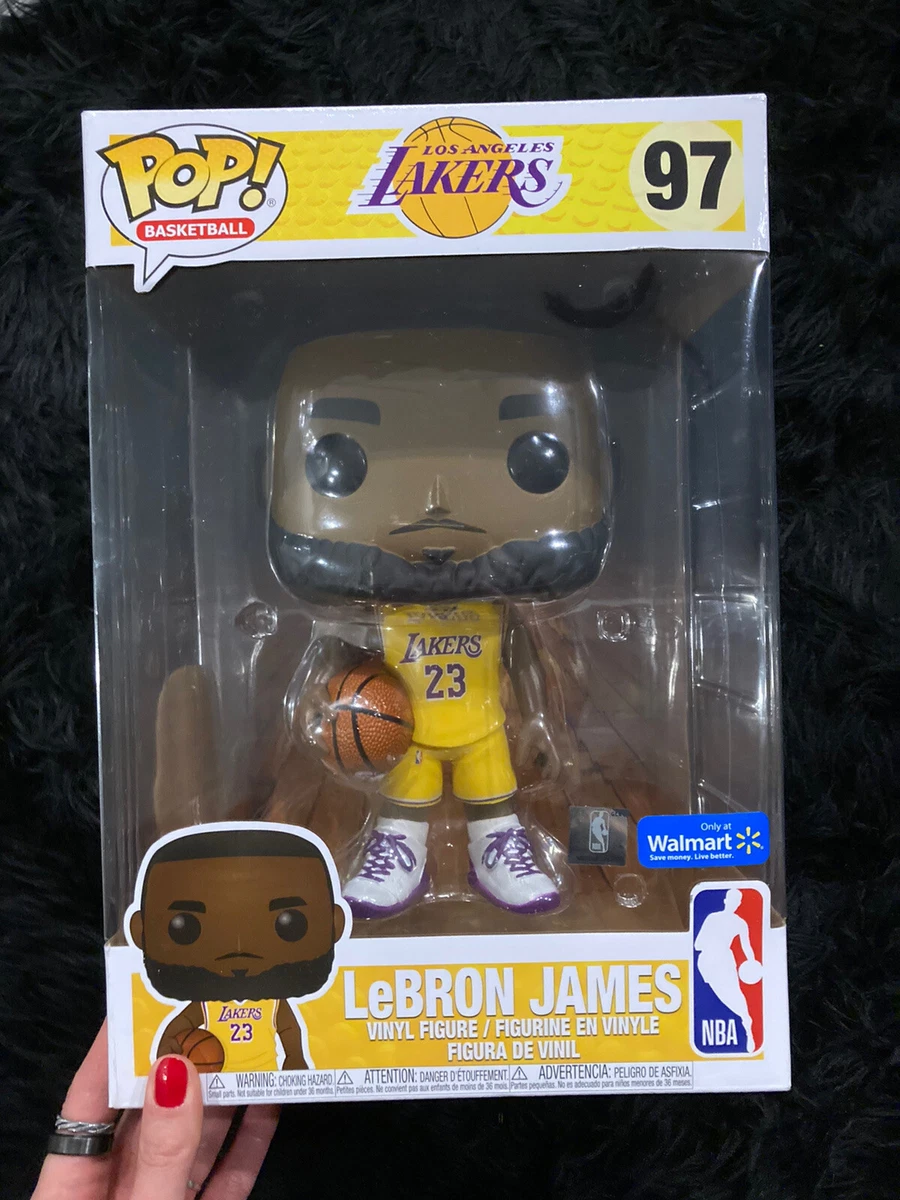 Funko Pop! LEBRON JAMES 10” INCH Walmart Exclusive #97 IN HAND