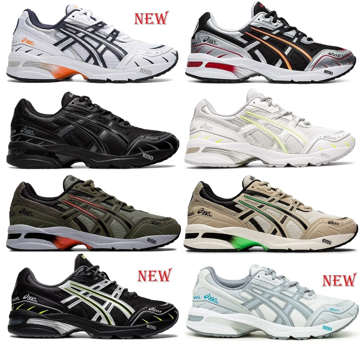 Asics Gel 1090 Shoes Running Race Man's Black Kayano Ninbus pulse Black