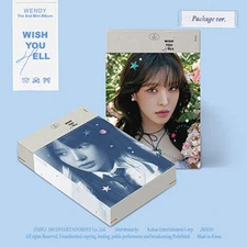 WENDY WISH YOU HELL 2nd Mini Album PACKAGE Ver/CD+Photo Book+Poster+3 Card+GIFT