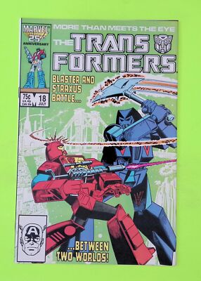 Transformers #18 Vol. 1 1986 Marvel Comics 1st App High Grade Comic Book L31-132