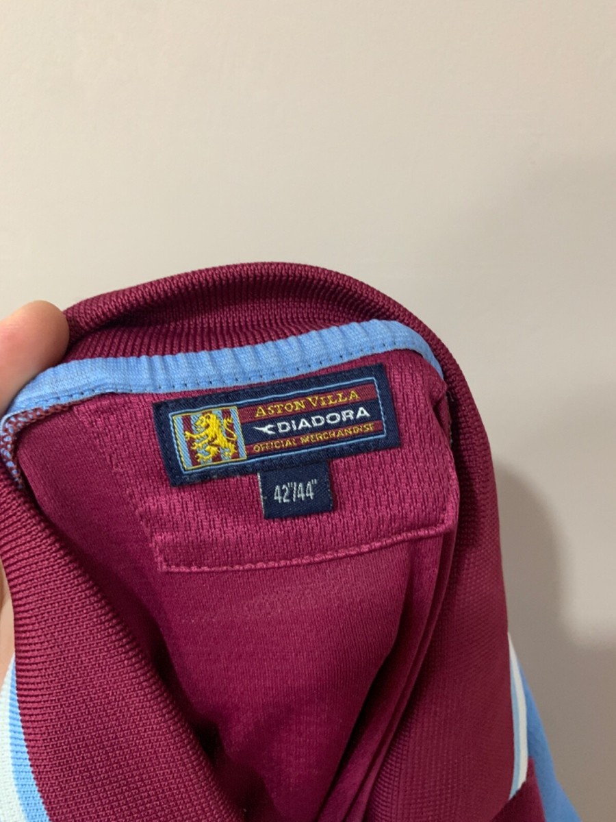 Aston Villa 2000/01 Home Football Shirt Vintage Diadora Aston Villa 2000/01 Home Football Shirt Vintage Diadora
