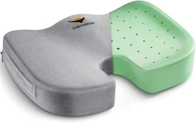 Seat Cushion for Office Chair - Desk Back Pillow Support Memory Foam