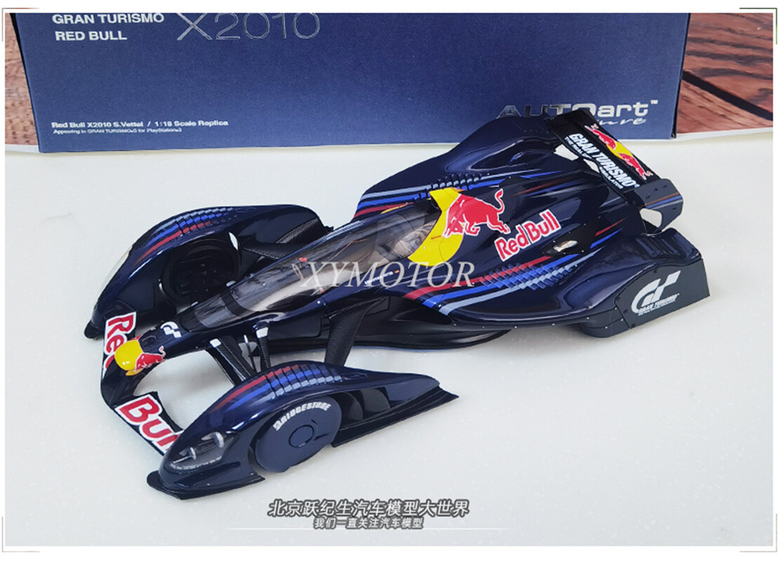 1/18 Autoart GRAN TURISMO RED BULL X2010 GT5 Game version Diecast