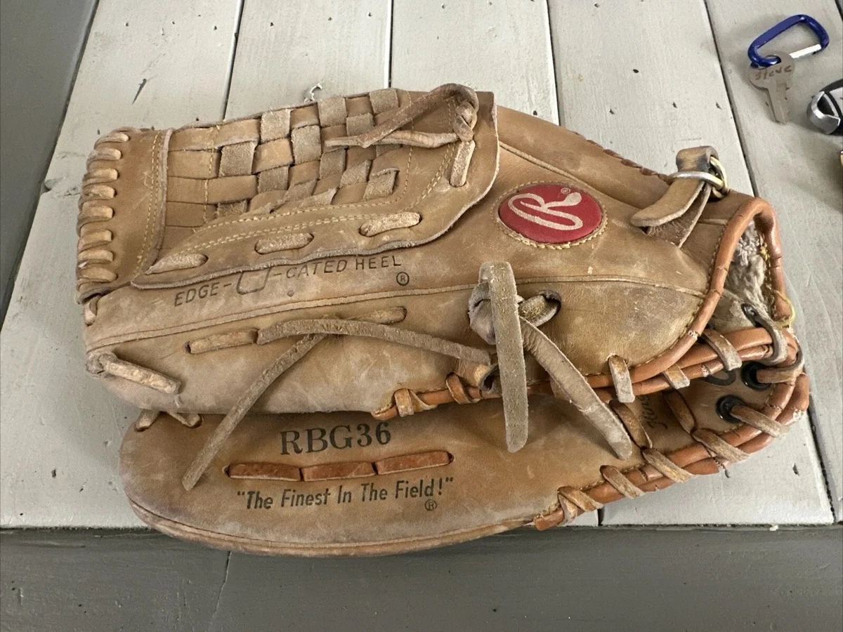 Rawlings RBG36 Glove Ken Griffey JR Model Basket Web 12 1 2 Left Hand Throw EUC