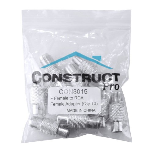 Construct Pro F Adattatori Femmina a RCA Femmina (Confezione da 10) - Foto 7 di 7