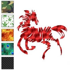 Horse Art Drawn, Vinyl Decal Sticker, 40 Patterns 3 Sizes, 890