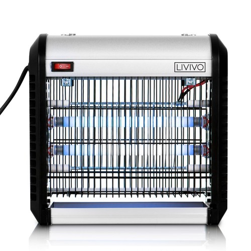 Removedor de plagas eléctrico UV de 12 W para asesino de moscas rejilla insecto zapper volar 2x6 W - Imagen 3 de 10