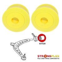 Strongflex Polyurethan Silentblocs Sport Vorne BMW E46 4X4 Gelb OEM 31129063163