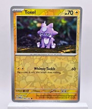 Pokemon TCG Toxel SV04 Paradox Rift 069/182 Reverse Holo Common Eng 2023