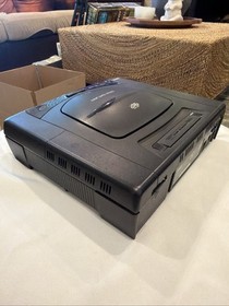 Sega Saturn Model 1 Console 1 Controller AV Cables MINT Condition Demos! Manual