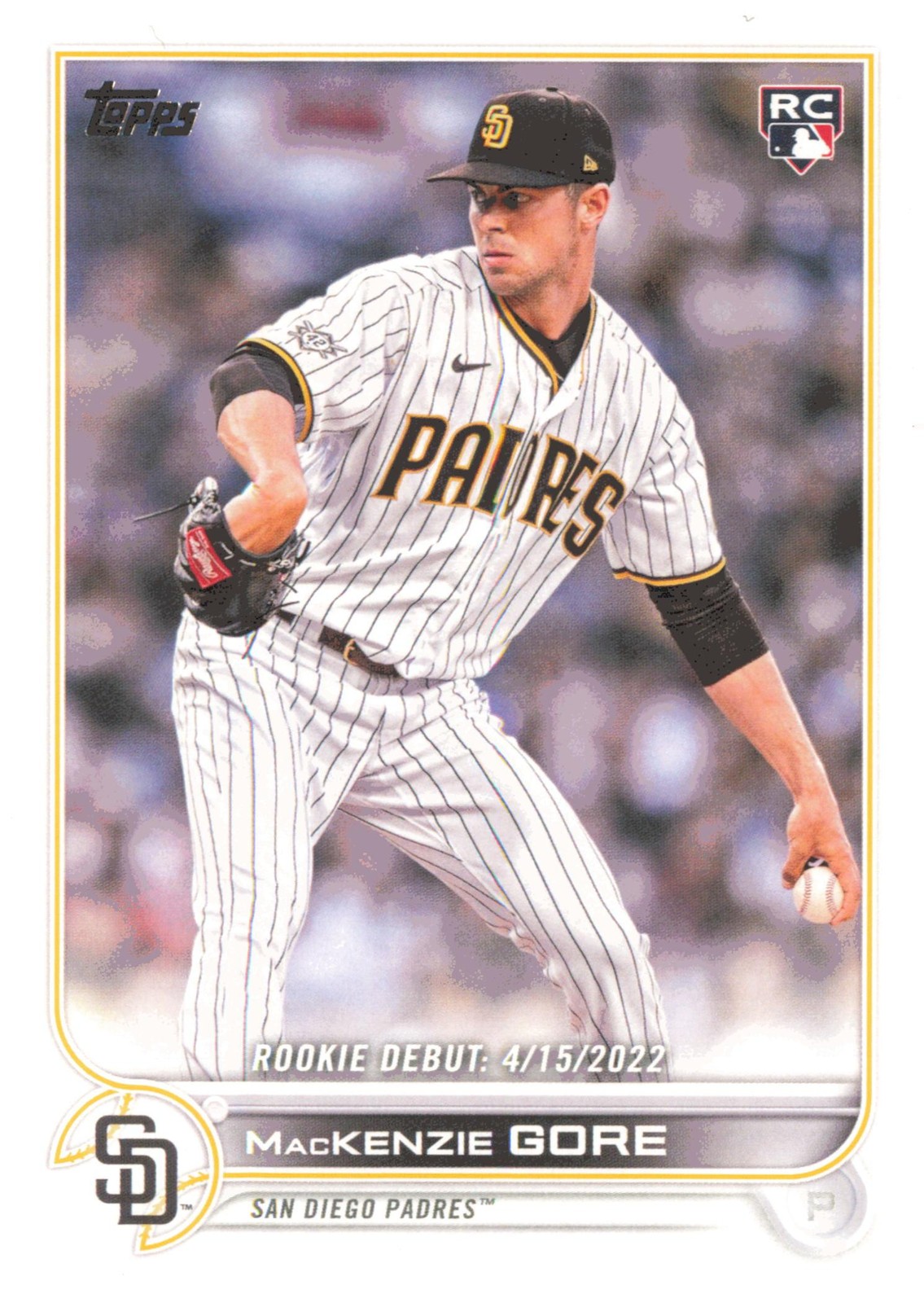 2022 Topps Update #US294 MacKenzie Gore
