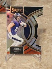 2023 select football Mark Andrews Black And Red Prizm Die Cut 