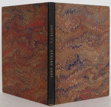 T S Eliot / John Dryden Limited Signed 1st Edition 1932 #2604003