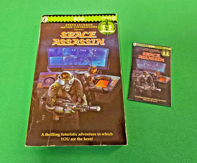Space Assassin ***VGC 1st/1st EDITION!!*** Fighting Fantasy Puffin #4