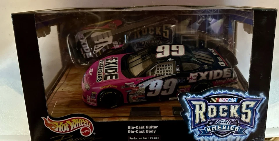 Hot Wheels 1999, NASCAR Rocks America-Jeff & Ward Burton-escala 1:24 Foto 3 de 4
