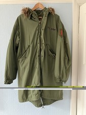 Mod Parka, US Army M65  With Liner -  Size Small but large. 