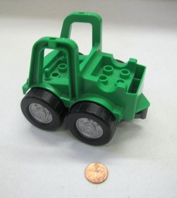 Lego Duplo GREEN STREET SWEEPER Vehicle 2006 Town City #4978