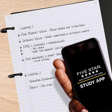 Flex Refillable Notebook Study App, College Ruled Paper and 1 Inch Techlock...