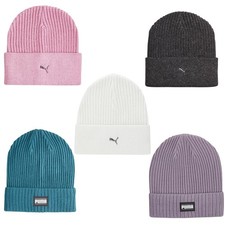 Mütze Strickmütze Puma Damen Herren  Puma Classic Cuff Beanie Metal Logo