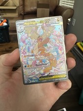 Carta Pokémon TCG Eroi Ascesi Mega Dragonite ex Sir 290/217 NM condizioni 