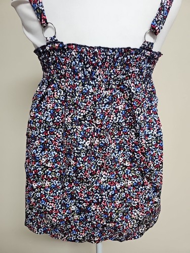 Camicetta donna LANE BRYANT top senza maniche collo quadrato stampa floreale.Taglia 14/16 - Foto 12 di 13