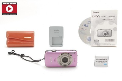  [NEAR MINT] Canon IXY DIGITAL 930 IS Pink Compact Digital Camera From JAPAN