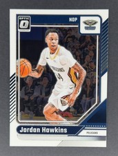 2024-25 Donruss Optic Basketball 68 Jordan Hawkins - New Orleans Pelicans